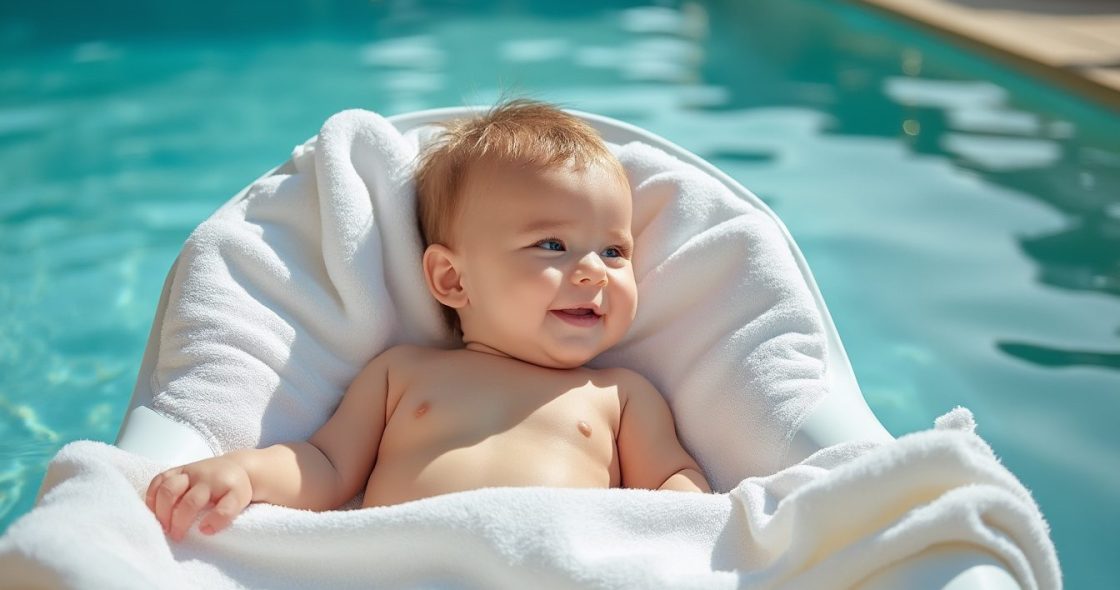 Quelle couche pour bébé à la piscine ?