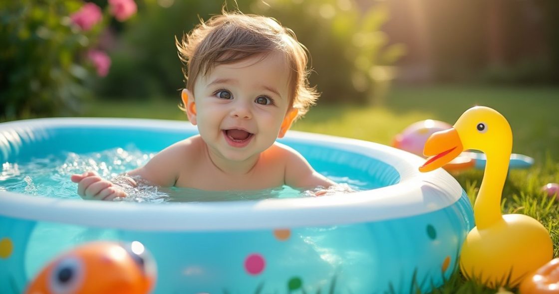 Quelle petite piscine pour bébé de 1ans adaptée ?