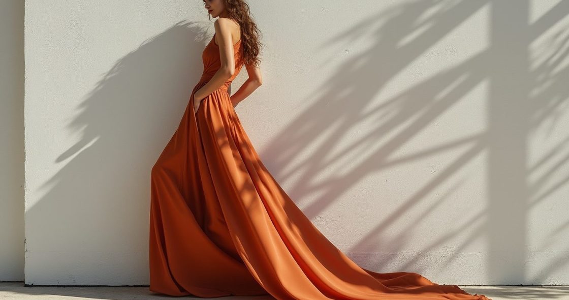 Robe longue terracotta : les plus beaux modèles pour un style élégant