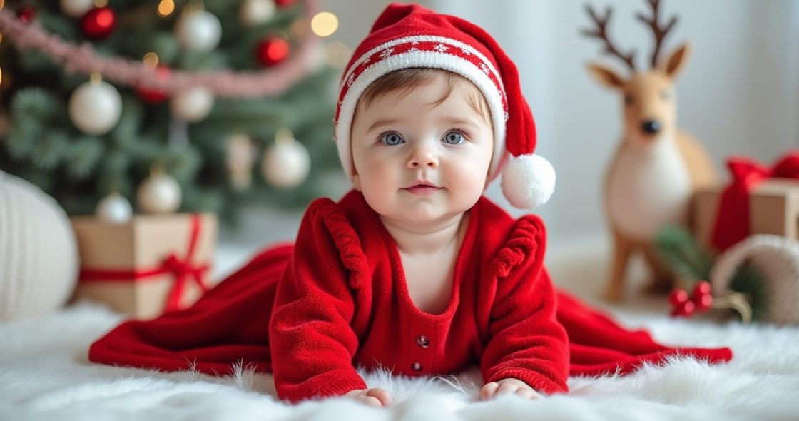 Robe Noël bébé fille : les plus jolis modèles pour les fêtes