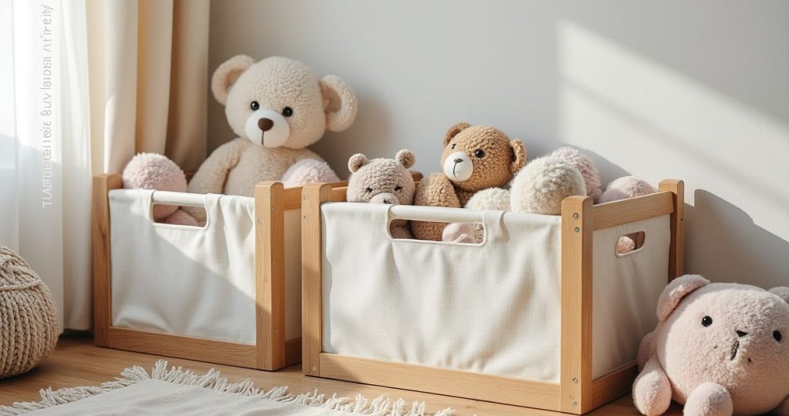 Panier de rangement bébé : modèles pratiques pour organiser facilement