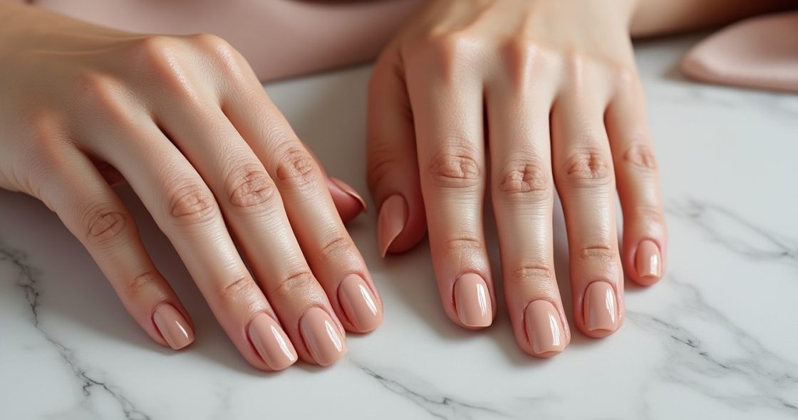 Quel vernis avec robe terracotta ?